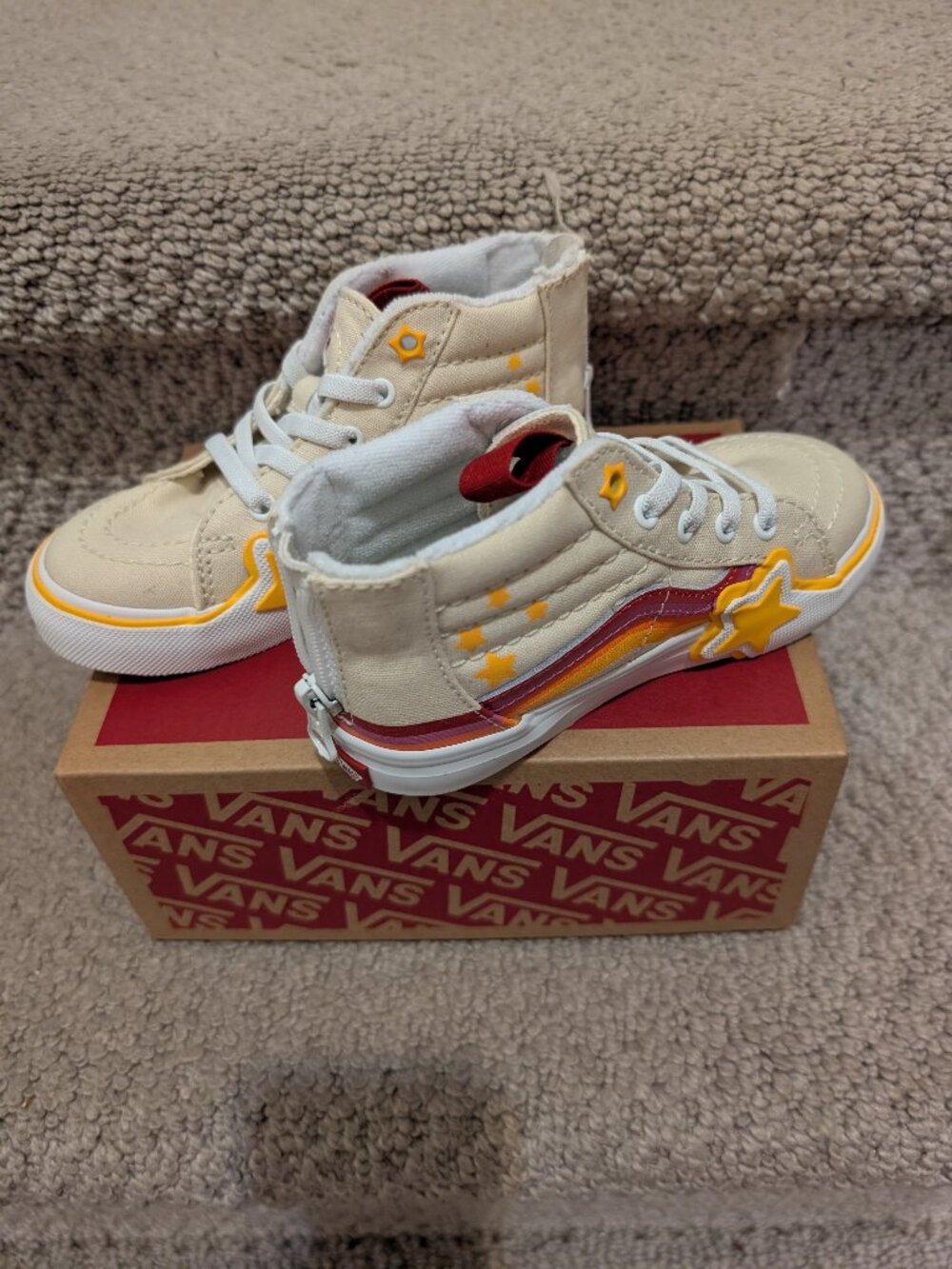 Rainbow Zip Vans